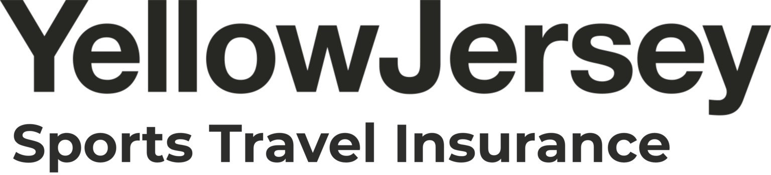 Yellow Jersey Sports Travel Insurance LOGO Black
